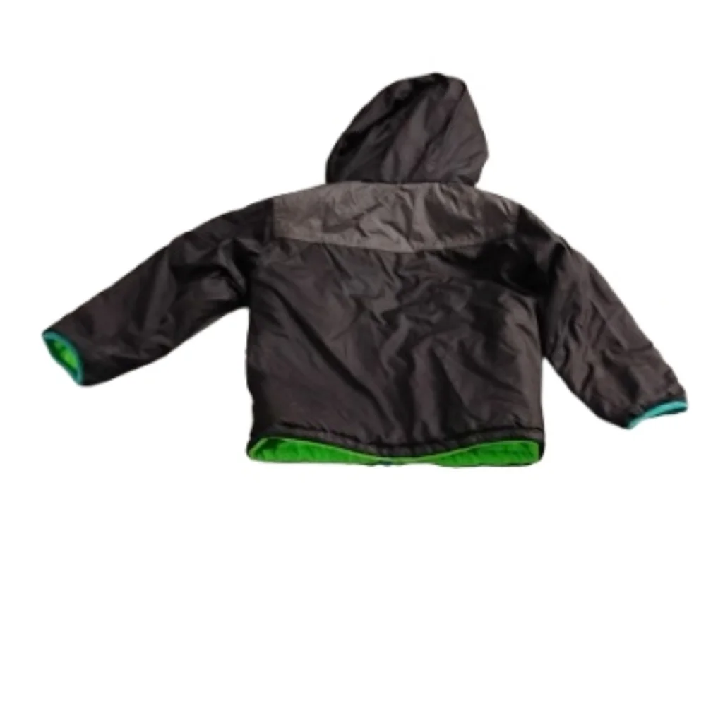 The North Face Boys Reversible True Or False Hooded Jacket Sz 3T